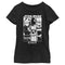 Girl's Star Wars: Visions Black and White Poster T-Shirt