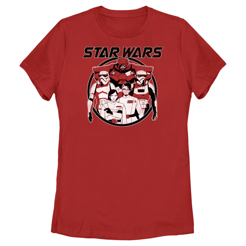 Women's Star Wars: Visions Stormtroopers Anime T-Shirt