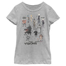 Girl's Star Wars: Visions Episodes T-Shirt