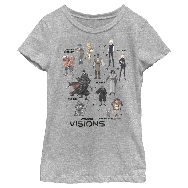 Girl's Star Wars: Visions Episodes T-Shirt