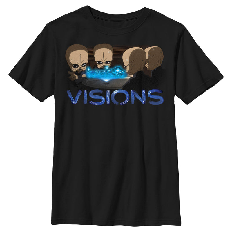 Boy's Star Wars: Visions Alien Logo T-Shirt