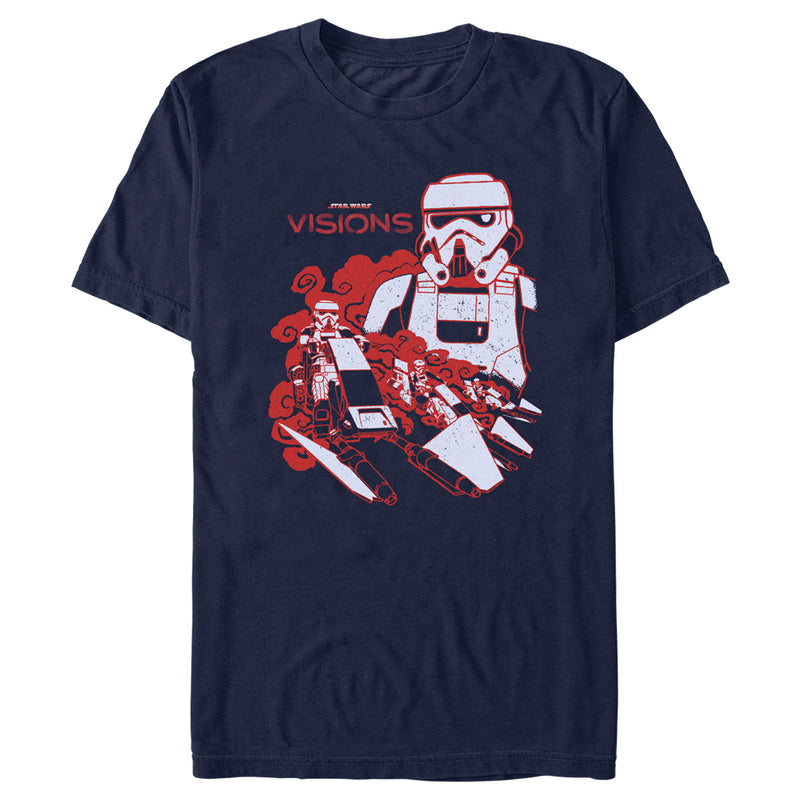 Men's Star Wars: Visions Stormtroopers in Action T-Shirt