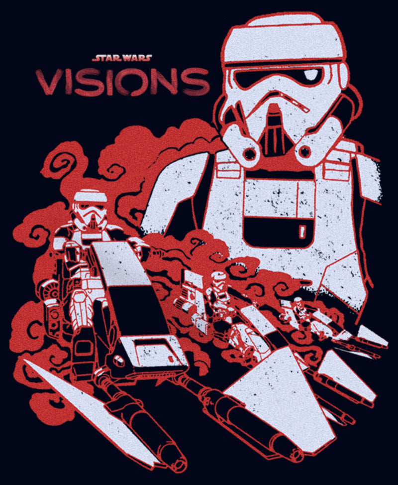 Girl's Star Wars: Visions Stormtroopers in Action T-Shirt