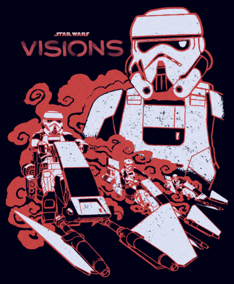 Women's Star Wars: Visions Stormtroopers in Action T-Shirt