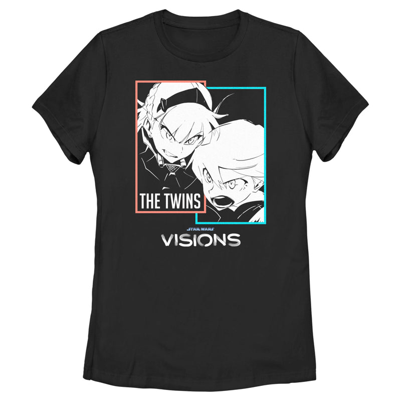 Women's Star Wars: Visions The Twins Shout T-Shirt