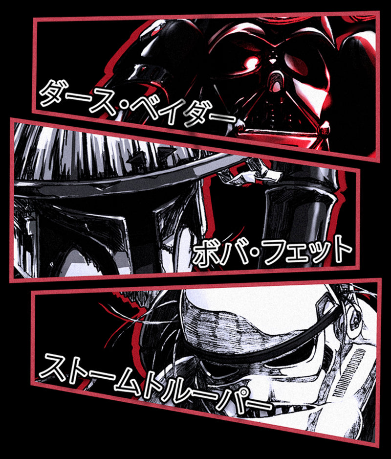 Men's Star Wars: Visions Anime Panels T-Shirt