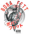 Men's Star Wars: Visions Boba Fett Samurai T-Shirt