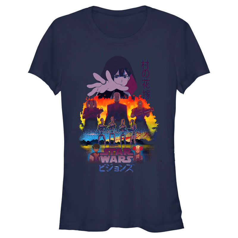 Junior's Star Wars: Visions The Village Bride T-Shirt