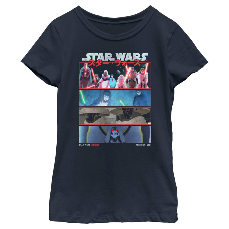 Girl's Star Wars: Visions The Ninth Jedi T-Shirt