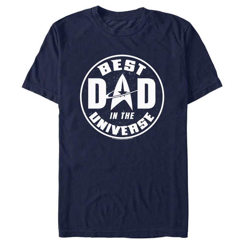 Men's Star Trek: The Next Generation Best Dad In The Universe T-Shirt