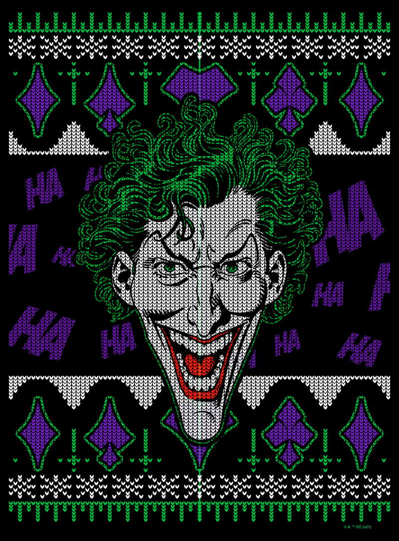 Men's Batman Joker Sweater T-Shirt