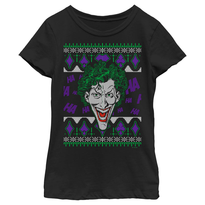 Girl's Batman Joker Sweater T-Shirt