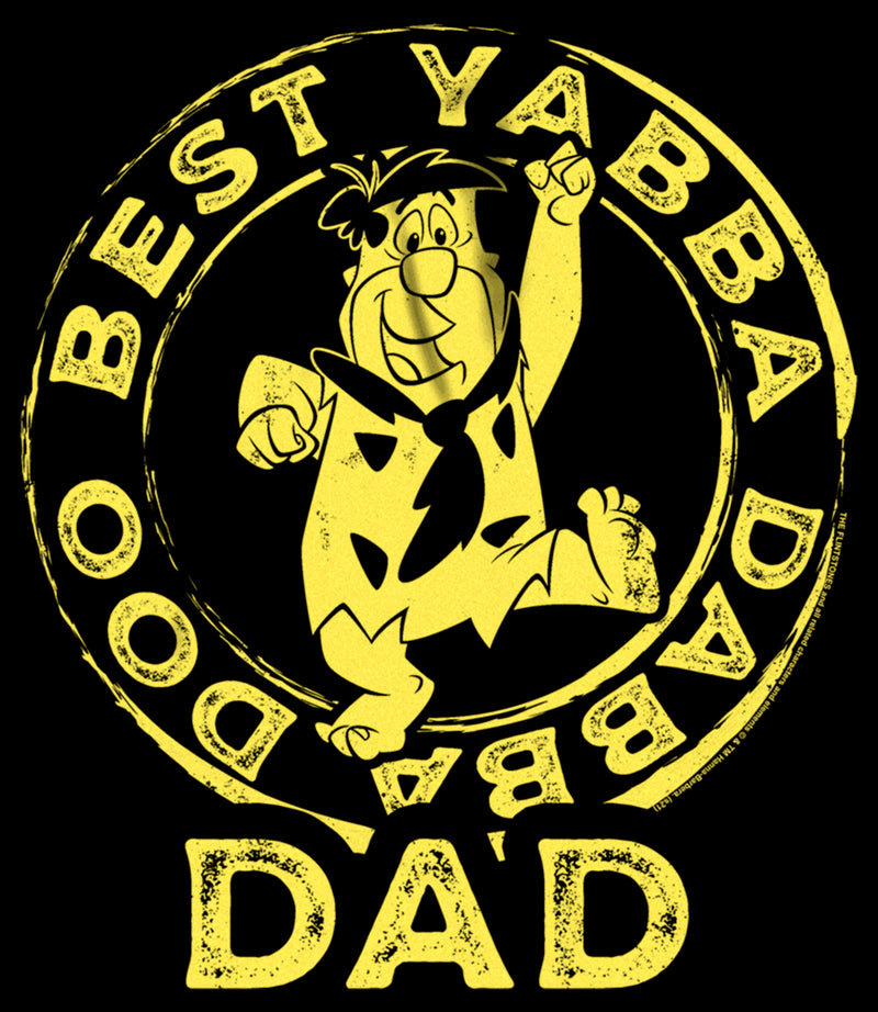 Men's The Flintstones Father's Day Fred Flintstone Yabba Dabba Doo T-Shirt