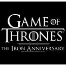 Men's Game of Thrones Iron Anniversary White Logo T-Shirt