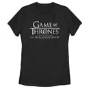 Women's Game of Thrones Iron Anniversary White Logo T-Shirt