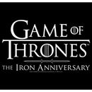Junior's Game of Thrones Iron Anniversary White Logo T-Shirt