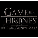 Men's Game of Thrones Iron Anniversary Metal Logo T-Shirt