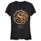 Junior's Game of Thrones Iron Anniversary Targaryen Metal Dragon Crest T-Shirt