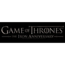 Men's Game of Thrones Iron Anniversary Small Metal Logo T-Shirt