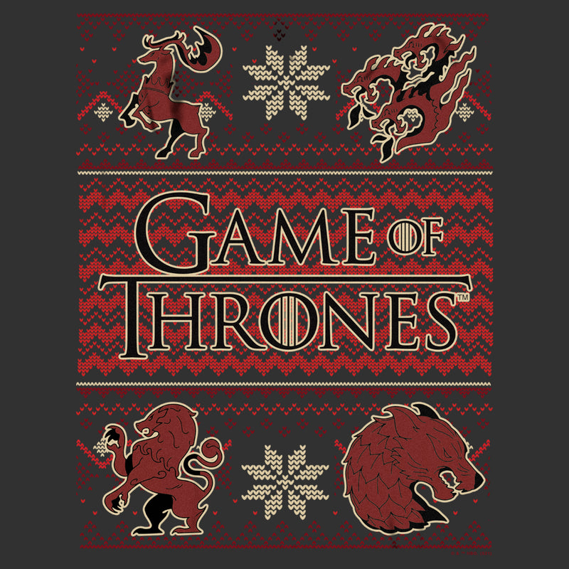 Men's Game of Thrones Christmas Ugly Sweater T-Shirt