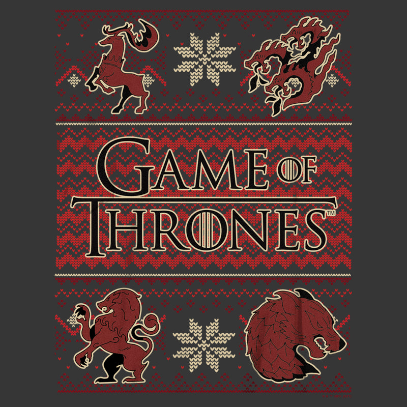 Boy's Game of Thrones Christmas Ugly Sweater T-Shirt