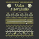 Men's Game of Thrones Christmas Valar Morghulis Sweater T-Shirt