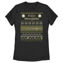 Women's Game of Thrones Christmas Valar Morghulis Sweater T-Shirt