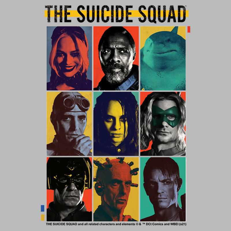 Junior's The Suicide Squad Character Portraits T-Shirt