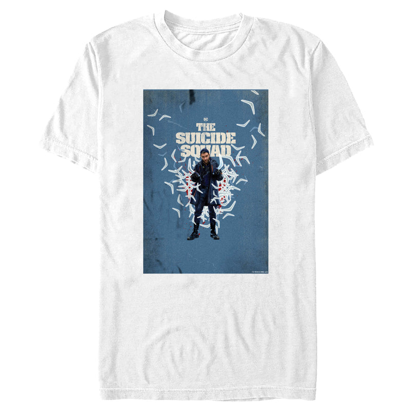 Men's The Suicide Squad Captain Boomerang Poster T-Shirt