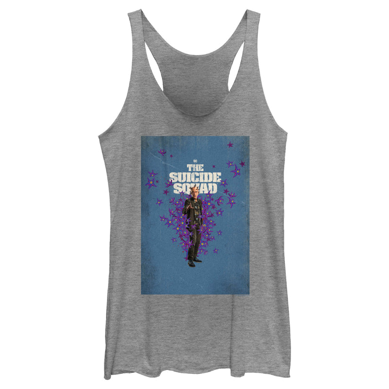 Women's The Suicide Squad The Thinker Poster Racerback Tank Top