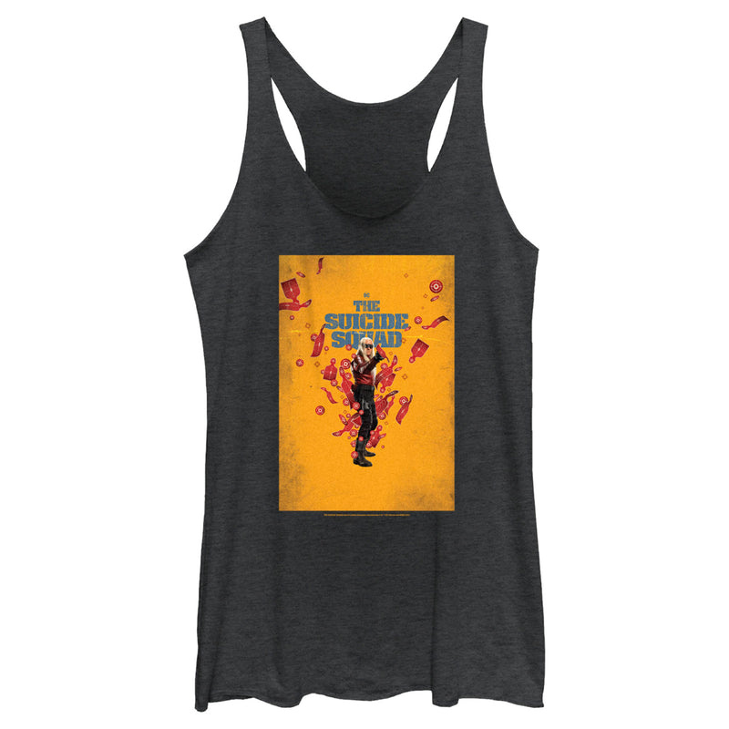 Women's The Suicide Squad Savant Poster Racerback Tank Top