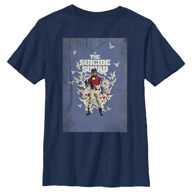 Boy's The Suicide Squad Peacemaker Poster T-Shirt