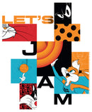 Men's Space Jam: A New Legacy Lola Bunny Let's Jam T-Shirt