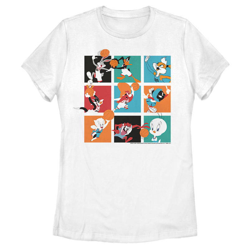 Women's Space Jam: A New Legacy Tune Squad Boxes T-Shirt