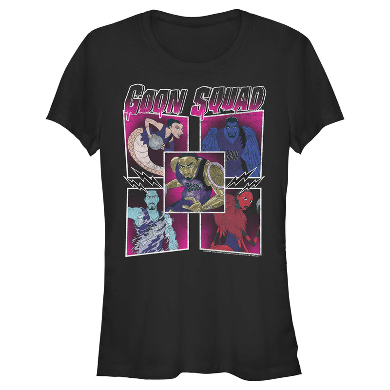 Junior's Space Jam: A New Legacy Goon Squad Boxes T-Shirt