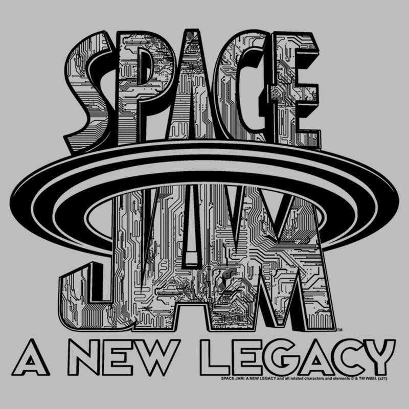 Men's Space Jam: A New Legacy Cyber Logo T-Shirt