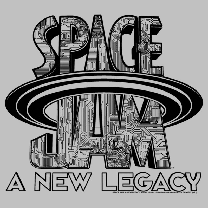 Women's Space Jam: A New Legacy Cyber Logo T-Shirt