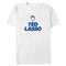 Men's Ted Lasso Silhouette Outline Face Logo T-Shirt