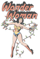 Junior's Wonder Woman 1984 Wrapped in Lights T-Shirt