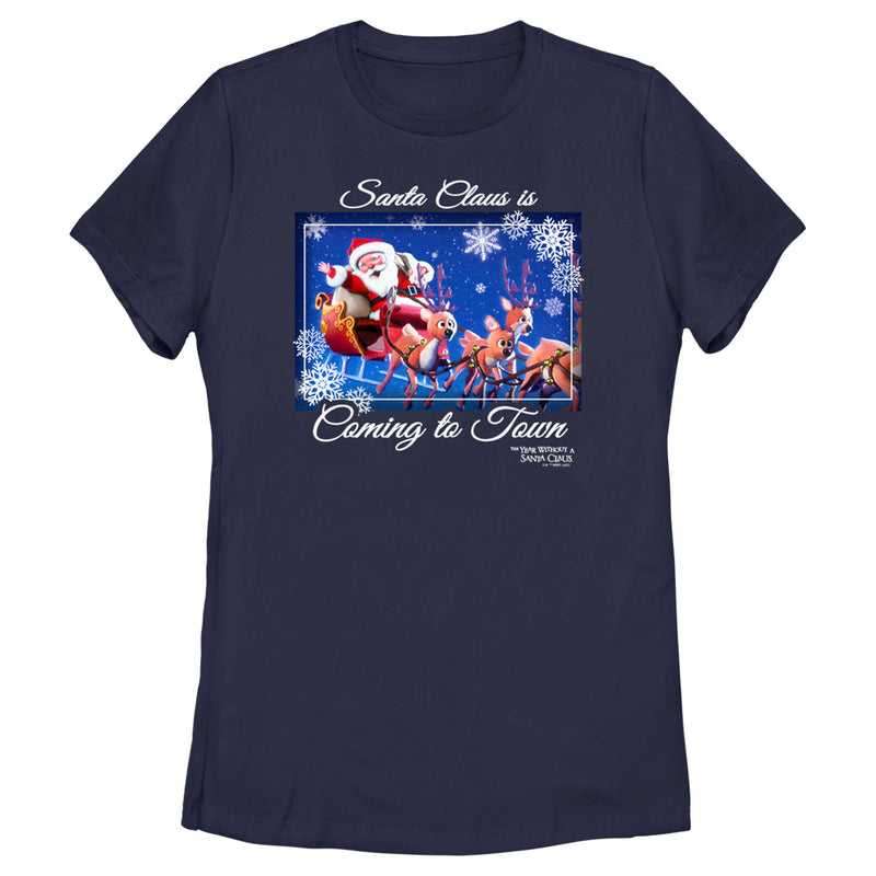 Women's The Year Without a Santa Claus Santa Claus is Coming to Town T-Shirt