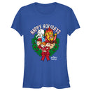 Junior's The Year Without a Santa Claus Happy Holidays T-Shirt