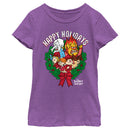 Girl's The Year Without a Santa Claus Happy Holidays T-Shirt