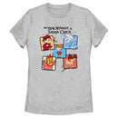 Women's The Year Without a Santa Claus Character Panel T-Shirt