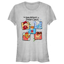 Junior's The Year Without a Santa Claus Character Panel T-Shirt