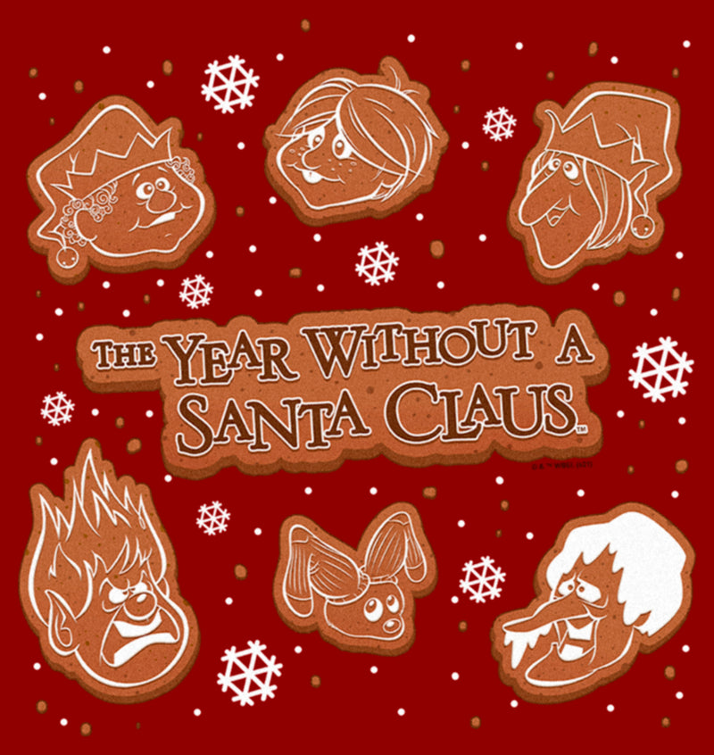 Women's The Year Without a Santa Claus Gingerbread Squad T-Shirt