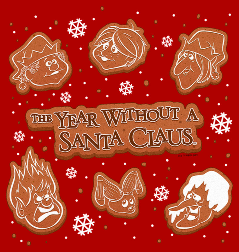 Junior's The Year Without a Santa Claus Gingerbread Squad T-Shirt