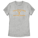 Women's Yellowstone Large Dutton Ranch Brand T-Shirt