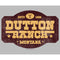 Men's Yellowstone Distressed Dutton Ranch Montana Est 1886 Logo T-Shirt