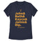 Women's Yellowstone Dutton Ranch Family Name Line Up T-Shirt