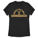 Women's Yellowstone Protect The Family T-Shirt